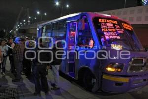 ASALTO A TRANSPORTE PÚBLICO