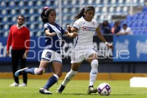 FUTBOL FEMENIL . PUEBLA VS CRUZ AZUL