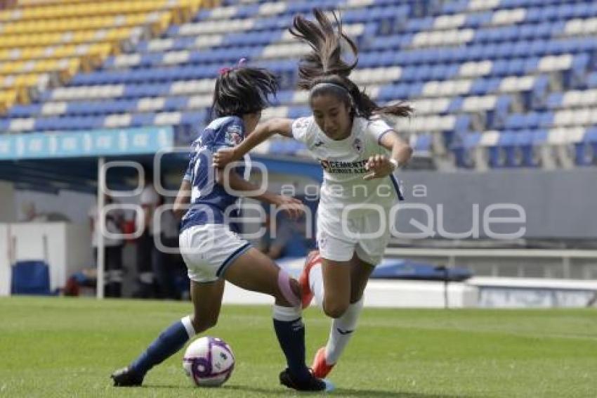 FUTBOL FEMENIL . PUEBLA VS CRUZ AZUL