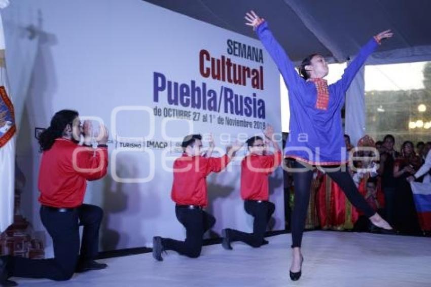 SEMANA CULTURAL PUEBLA - RUSIA