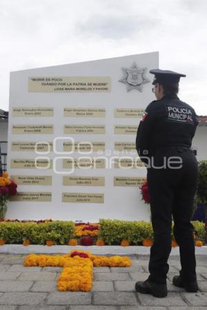 OFRENDA . SECRETARÍA SEGURIDAD CIUDADANA