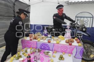 OFRENDA . SECRETARÍA SEGURIDAD CIUDADANA