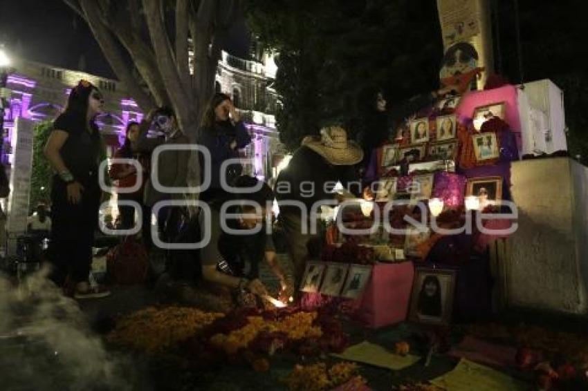 OFRENDA FEMINICIDIOS