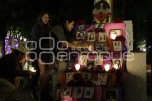 OFRENDA FEMINICIDIOS