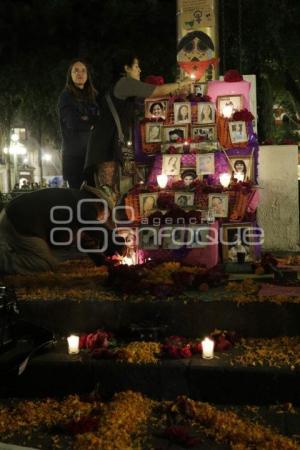 OFRENDA FEMINICIDIOS