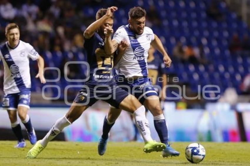 FÚTBOL . CLUB PUEBLA VS PUMAS