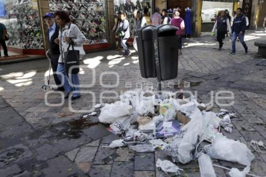 BASURA . CENTRO HISTÓRICO
