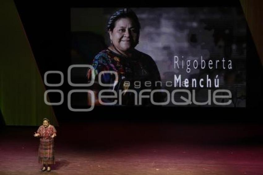 CIUDAD DE LAS IDEAS . RIGOBERTA MENCHÚ