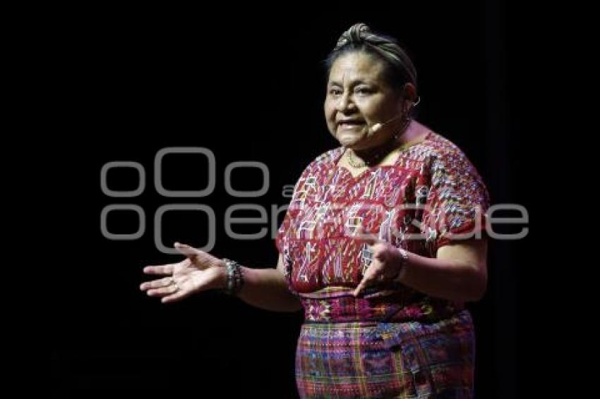 CIUDAD DE LAS IDEAS . RIGOBERTA MENCHÚ