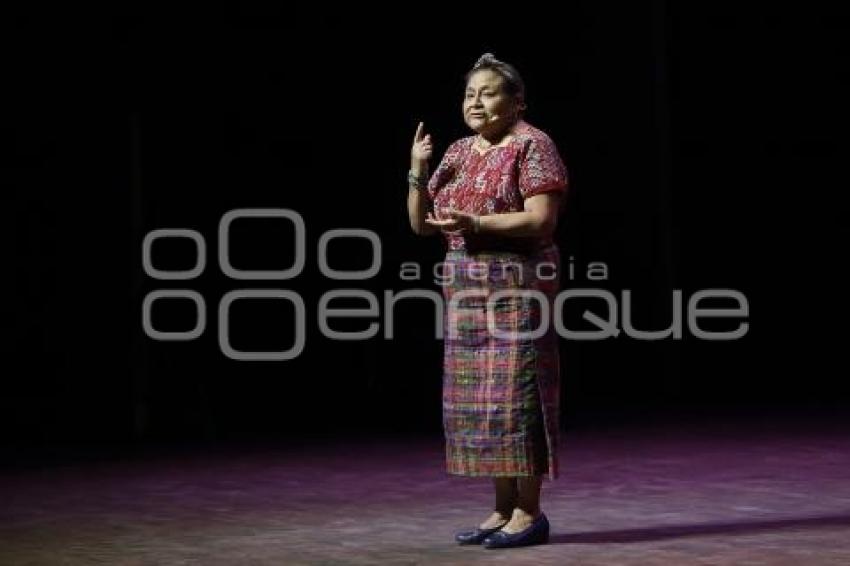 CIUDAD DE LAS IDEAS . RIGOBERTA MENCHÚ