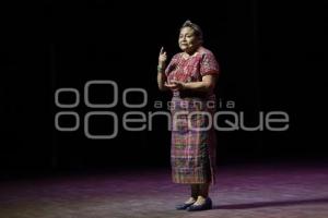 CIUDAD DE LAS IDEAS . RIGOBERTA MENCHÚ