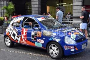 RALLY SIERRA BRAVA . EXHIBICIÓN ZÓCALO