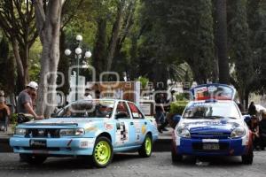 RALLY SIERRA BRAVA . EXHIBICIÓN ZÓCALO