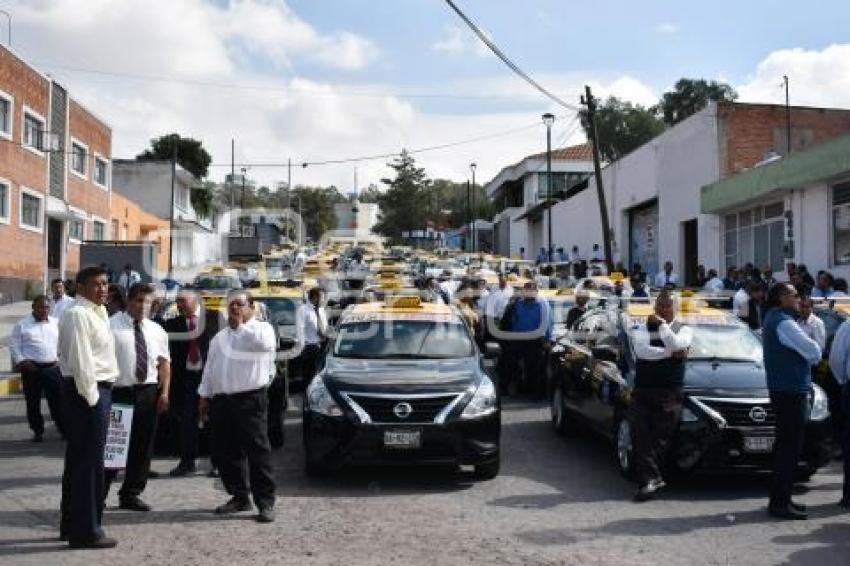 MANIFESTACIÓN TAXISTAS