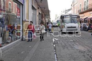 CALLES SIN AMBULANTAJE