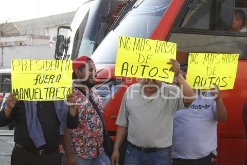 TEXMELUCAN . MANIFESTACIÓN INSEGURIDAD