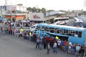 TEXMELUCAN . MANIFESTACIÓN INSEGURIDAD