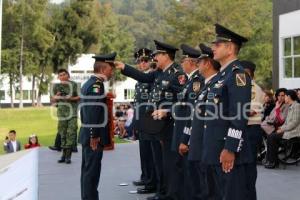 XXV ZONA MILITAR . CONDECORACIONES Y ASCENSOS