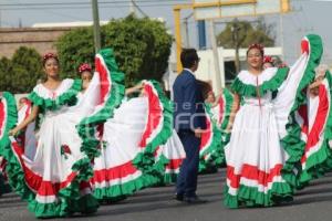 TEHUACÁN . DESFILE DE LA REVOLUCIÓN