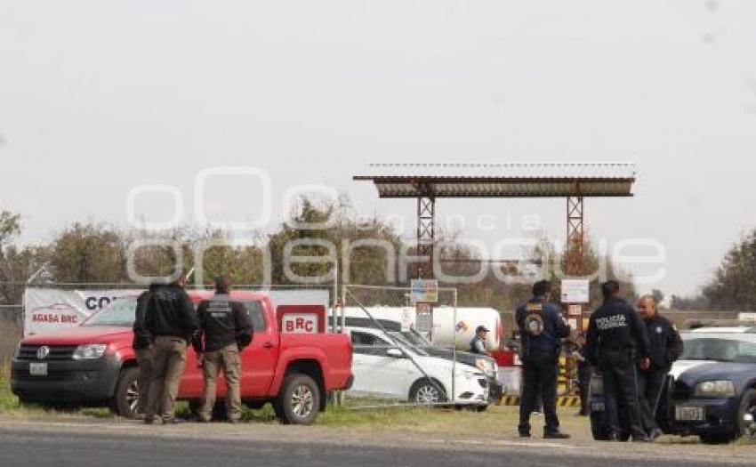 HUEJOTZINGO . OPERATIVO HUACHIGAS