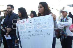 MANIFESTACIÓN SEP