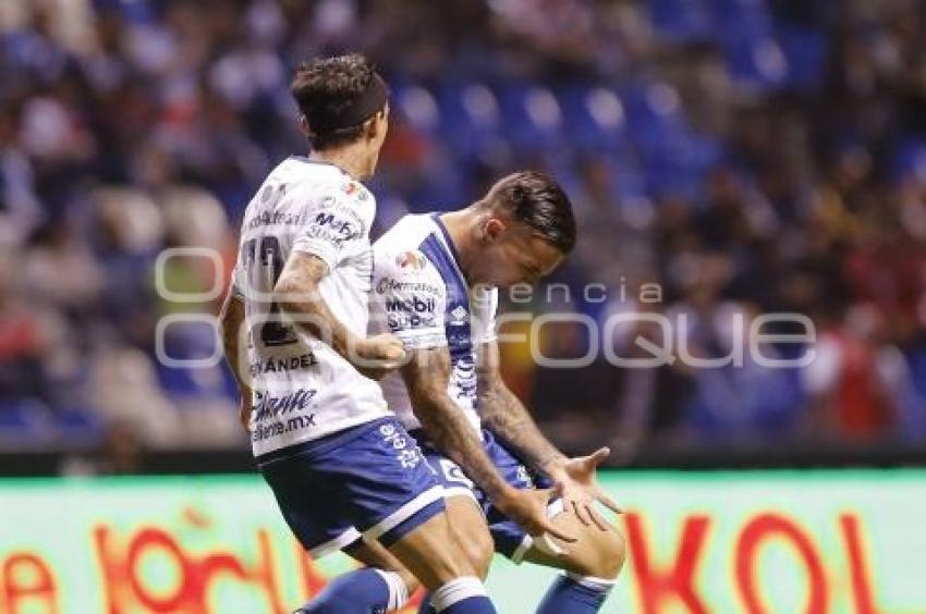 FÚTBOL . CLUB PUEBLA VS NECAXA
