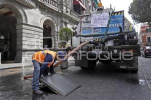 PROTESTA TRABAJADORES AYUNTAMIENTO