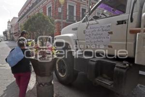 PROTESTA TRABAJADORES AYUNTAMIENTO