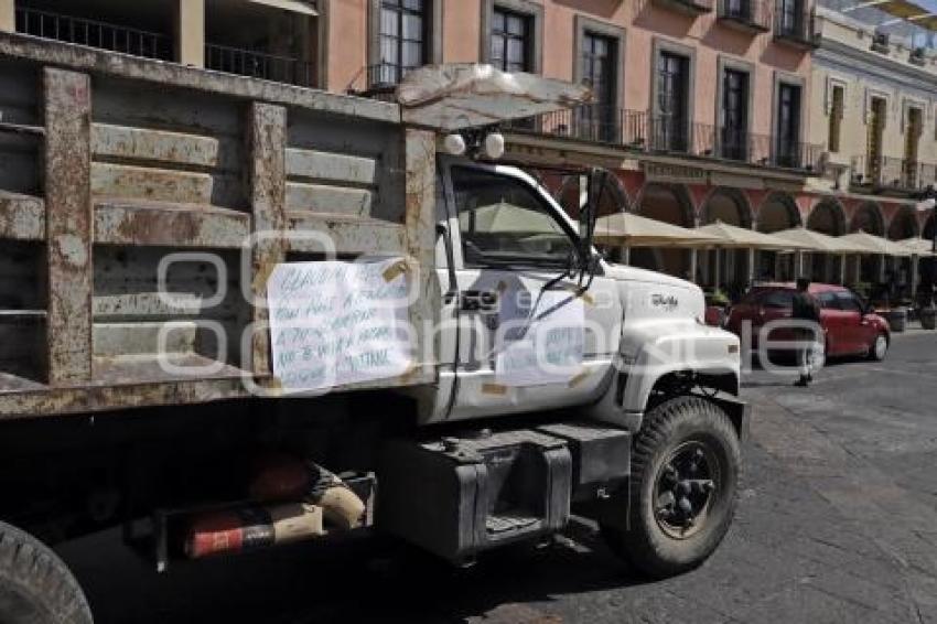 PROTESTA TRABAJADORES AYUNTAMIENTO