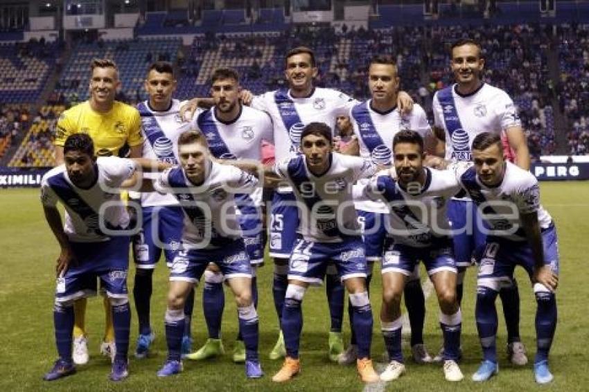 FÚTBOL . CLUB PUEBLA VS NECAXA