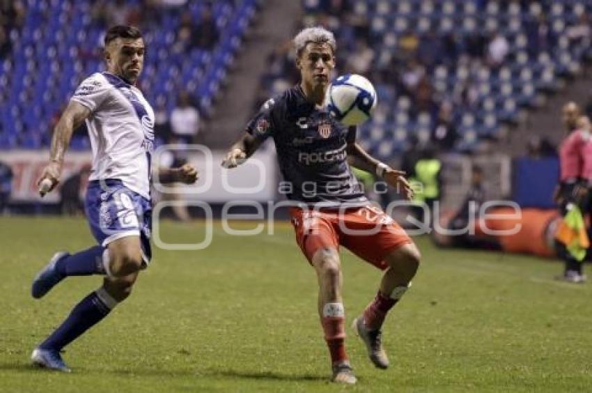 FÚTBOL . CLUB PUEBLA VS NECAXA