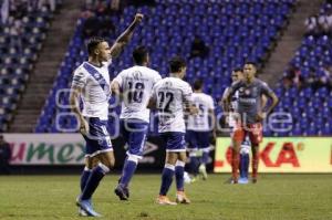 FÚTBOL . CLUB PUEBLA VS NECAXA