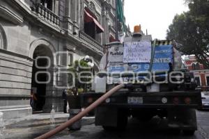 PROTESTA TRABAJADORES AYUNTAMIENTO