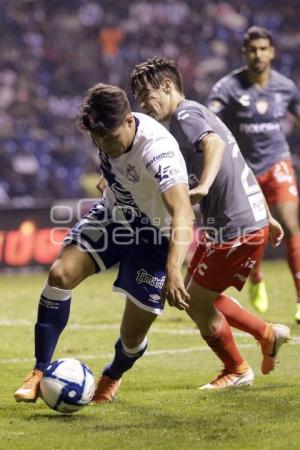 FÚTBOL . CLUB PUEBLA VS NECAXA