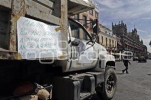 PROTESTA TRABAJADORES AYUNTAMIENTO