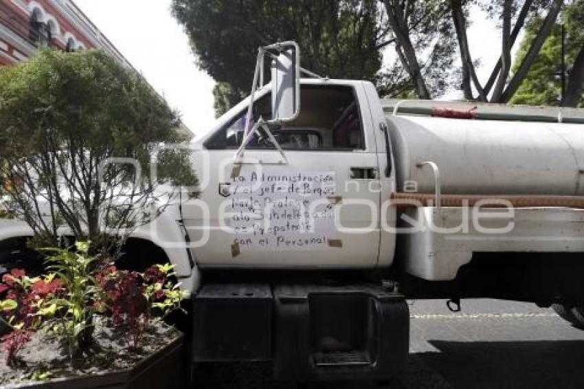 PROTESTA TRABAJADORES AYUNTAMIENTO