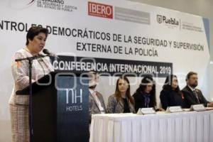 CONFERENCIA SEGURIDAD Y SUPERVISIÓN EXTERNA DE LA POLICÍA