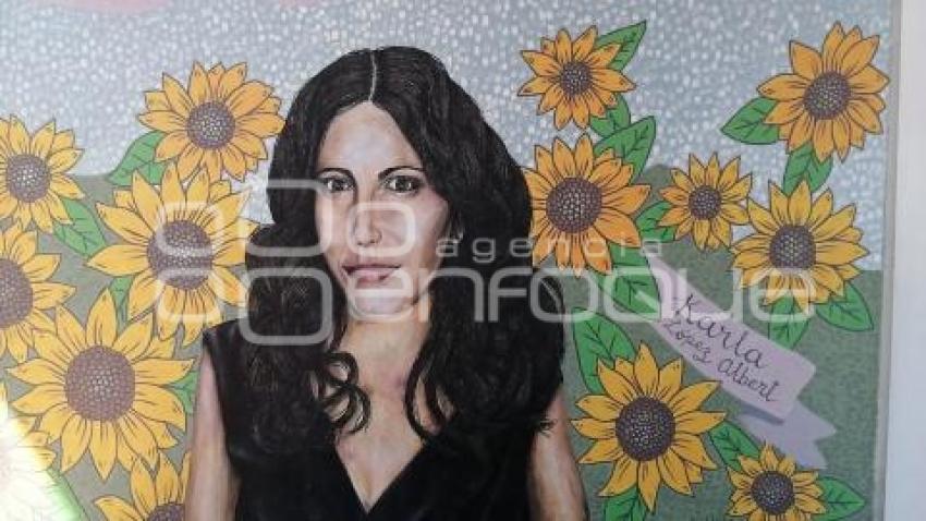 IBERO . MURAL VICTIMAS VIOLENCIA GENERO