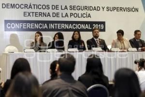 CONFERENCIA SEGURIDAD Y SUPERVISIÓN EXTERNA DE LA POLICÍA