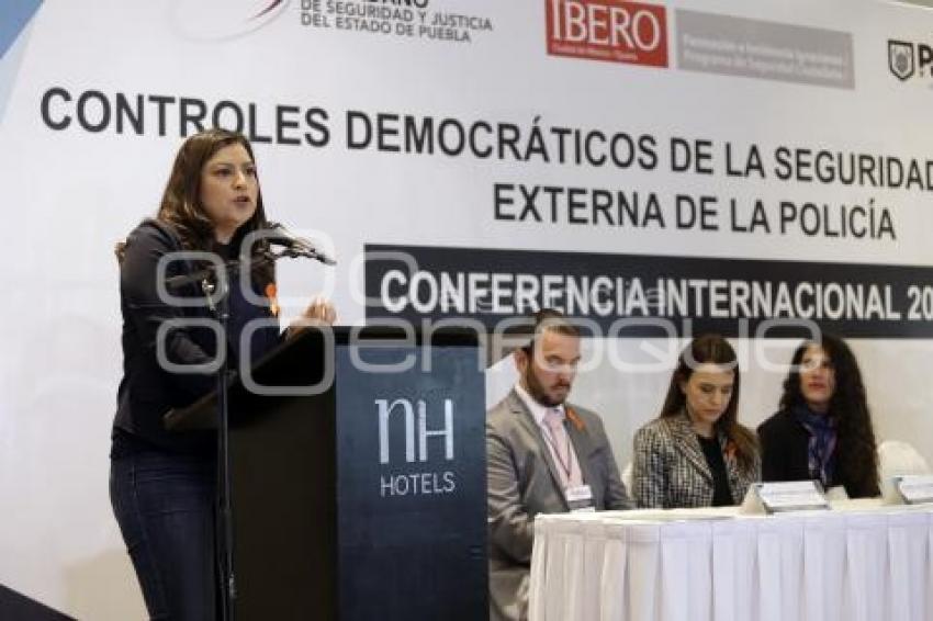 CONFERENCIA SEGURIDAD Y SUPERVISIÓN EXTERNA DE LA POLICÍA