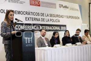 CONFERENCIA SEGURIDAD Y SUPERVISIÓN EXTERNA DE LA POLICÍA