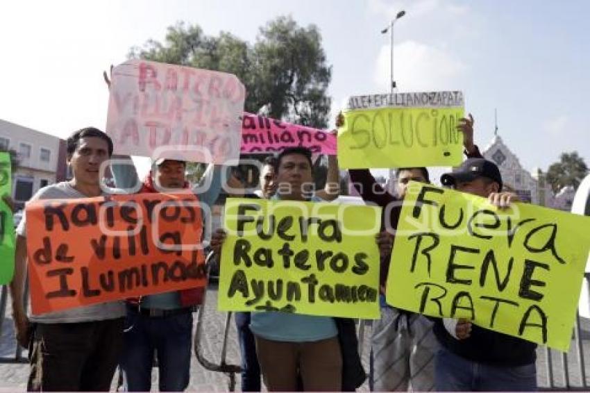 MANIFESTACIÓN COLONOS ATLIXCO