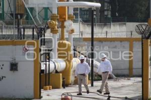 FUGA DE GAS . SUBESTACIÓN PEMEX