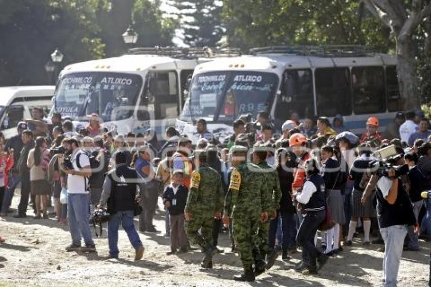 SIMULACRO CONTINGENCIA VOLCÁNICA