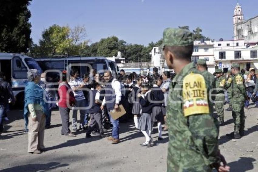 SIMULACRO CONTINGENCIA VOLCÁNICA