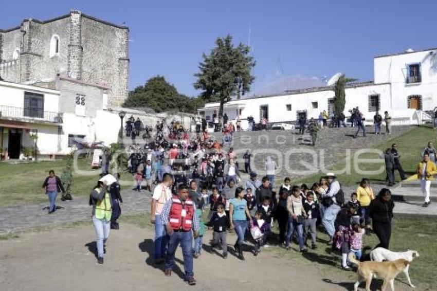 SIMULACRO CONTINGENCIA VOLCÁNICA