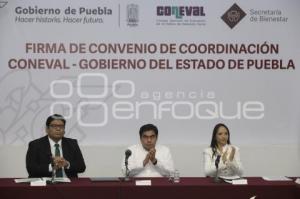 FIRMA DE CONVENIO CONEVAL