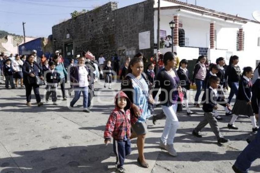 SIMULACRO CONTINGENCIA VOLCÁNICA