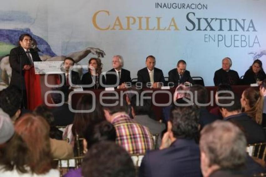 INAUGURACIÓN RÉPLICA CAPILLA SIXTINA