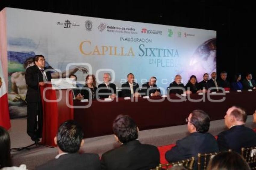 INAUGURACIÓN RÉPLICA CAPILLA SIXTINA